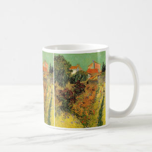 Garten Hinter einem Haus von Vincent van Gogh Kaffeetasse