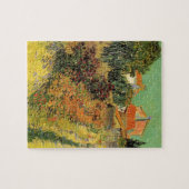 Garten Hinter einem Haus von Vincent van Gogh Puzzle (Horizontal)