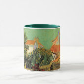 Garten Hinter einem Haus von Vincent van Gogh Tasse (Zentrum)