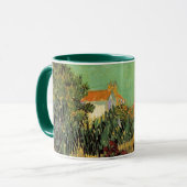Garten Hinter einem Haus von Vincent van Gogh Tasse (Vorderseite Links)