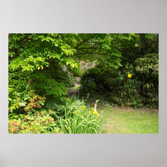 GartenHintergrund Poster Zazzle.de