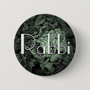 Garten-Hochzeits-Knopf: Rabbiner Button
