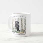 Garten-HundeTasse Kaffeetasse (Vorderseite Links)