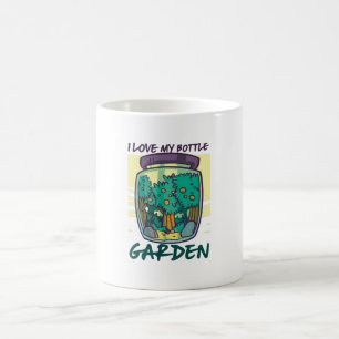 Garten - Ich liebe meinen Flaschengarten Kaffeetasse