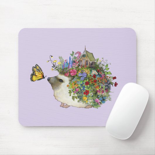Garten-Igel Mousepad Mäusematte (Mit Mouse)