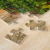 Garten im Alhambra, Granada, Spanien - Puzzlespiel Puzzle (Seite)