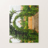 Garten im Alhambra, Granada, Spanien - Puzzlespiel Puzzle (Vertikal)