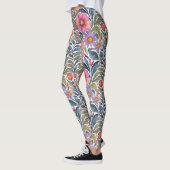Garten im Freien - Blumenmuster 2 - Leggings (Links)