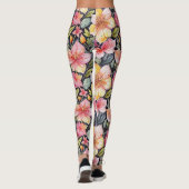Garten im Freien - Formmuster 1 - Leggings (Rückseite)