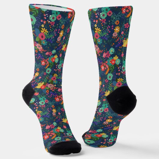 Garten im Frühling Blossom Socken (Gewinkelt)