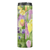 Garten im Frühling Thermosbecher (Rückseite)
