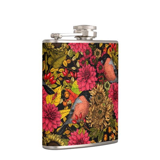 Garten im Herbst 2 Flachmann (Rechts)