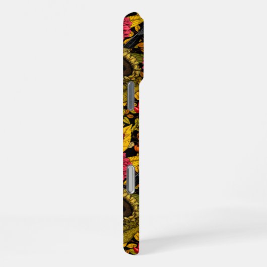 Garten im Herbst 2 iPhone Hülle (Rechte Seite)