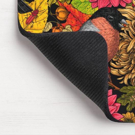 Garten im Herbst 2 Mousepad (Ecke)