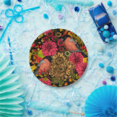 Garten im Herbst 2 Pappteller (Party)