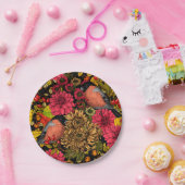 Garten im Herbst 2 Pappteller (Party)