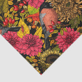 Garten im Herbst 2 Seidenpapier (Ausschnitt)