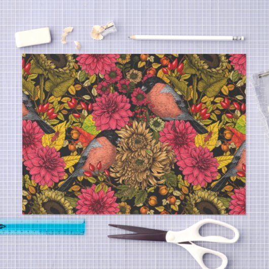 Garten im Herbst 2 Seidenpapier (Handwerk)