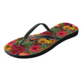 Garten im Herbst 3 Badesandalen (Schrägansicht)