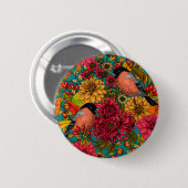 Garten im Herbst 3 Button (Vorne & Hinten)