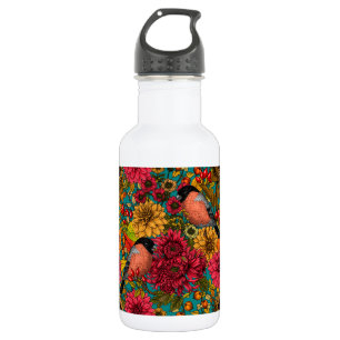 Garten im Herbst 3 Edelstahlflasche