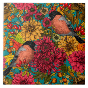 Garten im Herbst 3 Fliese