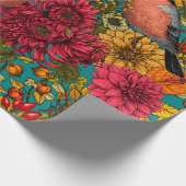 Garten im Herbst 3 Geschenkpapier (Ecke)