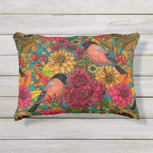 Garten im Herbst 3 Kissen Für Draußen