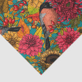 Garten im Herbst 3 Seidenpapier (Ausschnitt)