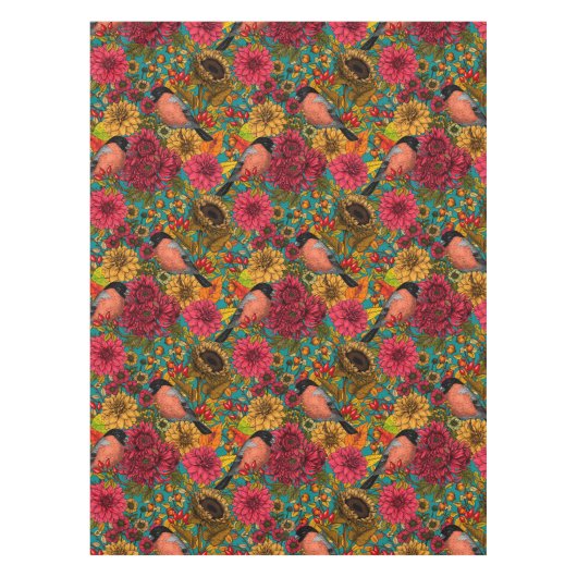 Garten im Herbst 3 Tischdecke (Vorderseite)