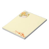 Garten im Herbst Notizblock (Rotiert)