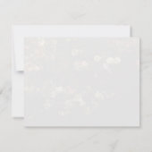 Garten im Mai Mitteilungskarte (Rückseite)