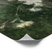 Garten im Mai Poster (Ecke)