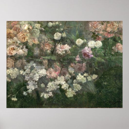 Garten im Mai Poster (Vorne)