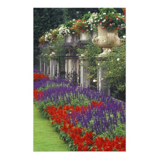 Garten im Schloss Mirabell, Salzburg, Österreich Fotodruck (Vorne)