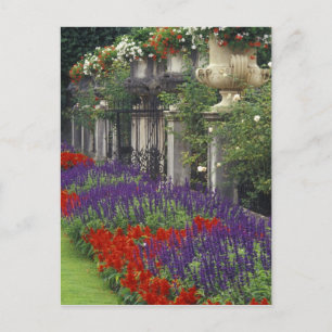 Garten im Schloss Mirabell, Salzburg, Österreich Postkarte