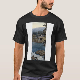 Garten im Sommer Japanische Landschaft Unisex T-Shirt