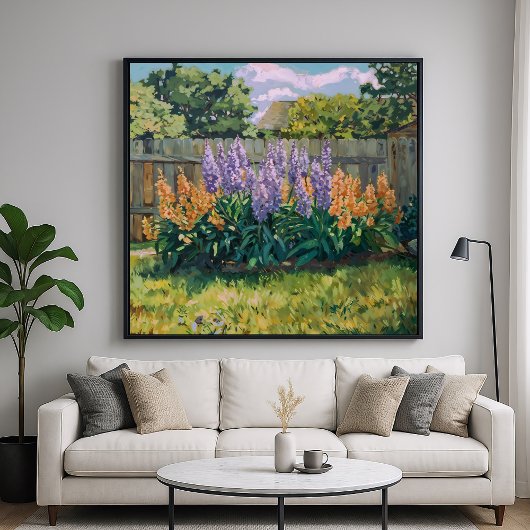 Garten - Impressionistische Art Poster