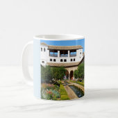 Garten in Alhambra Kaffeetasse (Vorderseite Links)