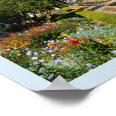 Garten in Alhambra Poster (Ecke)