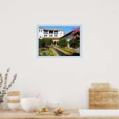 Garten in Alhambra Poster (Küche)
