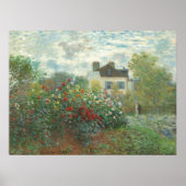 Garten in Argentinien - Claude Monet Kunstschätze Poster (Vorne)