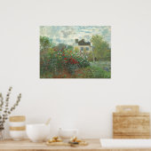 Garten in Argentinien - Claude Monet Kunstschätze Poster (Küche)