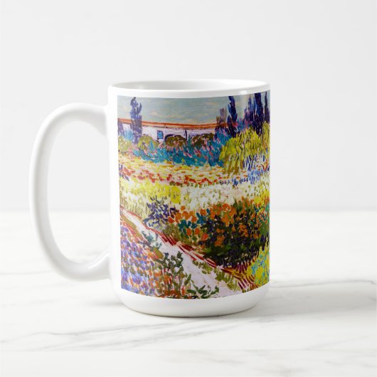 Garten in Arles, Van Gogh Kaffeetasse (Links)
