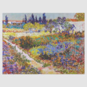 Garten in Arles, Van Gogh Seidenpapier (Vorderseite)