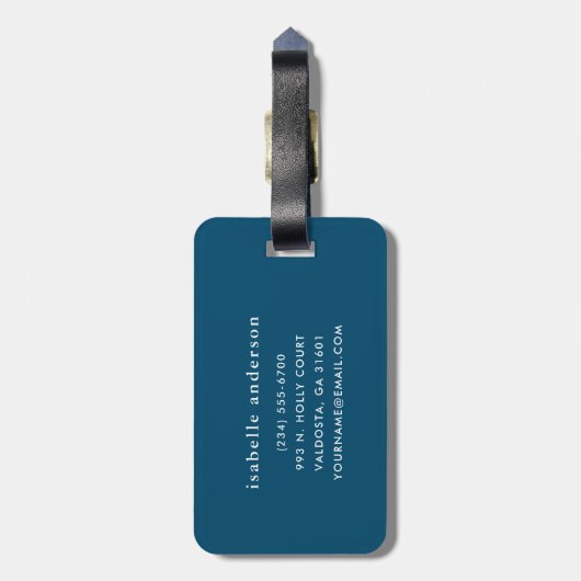 Garten in Arles | Vincent van Gogh Gepäckanhänger (Rückseite vertikal)