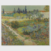 Garten in Arles - Vincent Van Gogh Geschenkpapier (Flach)