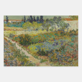 Garten in Arles - Vincent Van Gogh Geschenkpapier Set (Vorderseite 3)