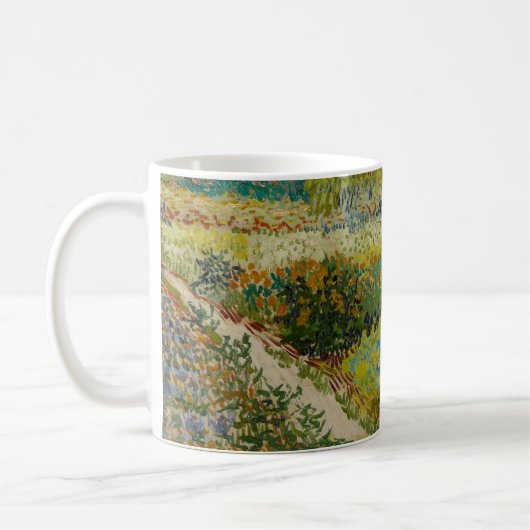 Garten in Arles - Vincent Van Gogh Kaffeetasse (Links)