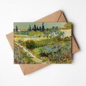 Garten in Arles | Vincent van Gogh Karte